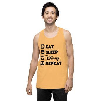 Eat, Sleep, Disney, Repeat tank top - Park Shirts Store