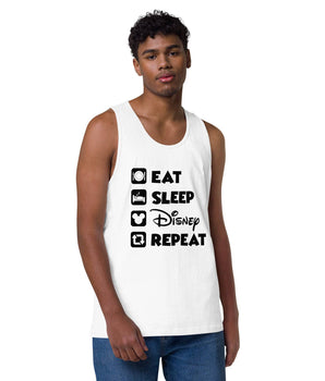 Eat, Sleep, Disney, Repeat tank top - Park Shirts Store