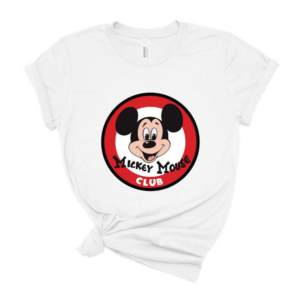 Mickey Mouse Club Circle t-shirt | Graphic Tees for Disney Fans
