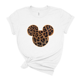 Mickey Head Real Leopard - Park Shirts Store