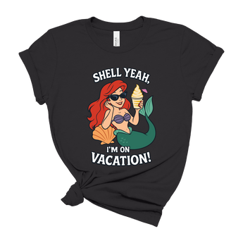 Disney - Shell Yeah, I’m On Vacation t-shirt - Park Shirts Store