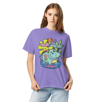 Winking Hippo Graphic T-Shirt - Comfort Colors 1717 - Park Shirts Store