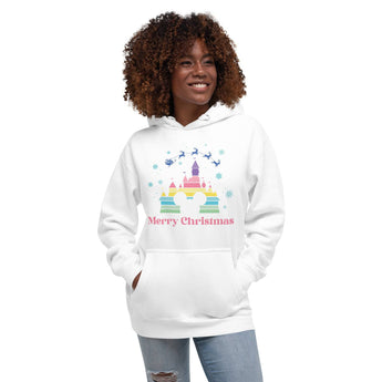 Disney Merry Christmas With Castle - Park Shirts Store