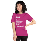 Anna, Elsa, Kristoff, Olaf, Samantha? - Park Shirts Store