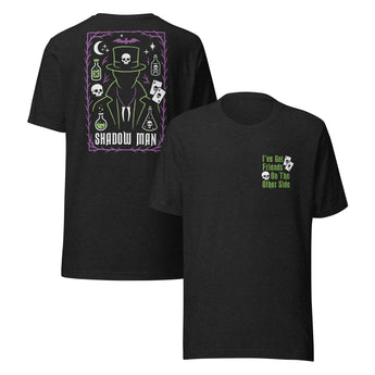 The Shadow Man “Friends on the Other Side” T-Shirt (Front & Back) - Park Shirts Store
