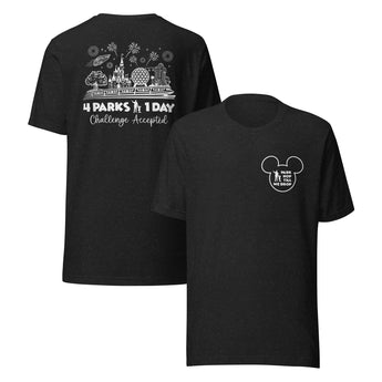 unisex-staple-t-shirt-black-heather-front-and-back-696dca867af70 -Disney Park Shirts