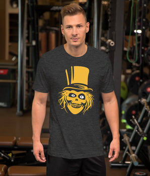 Haunted Mansion Hat Box Ghost - Yellow - Park Shirts Store