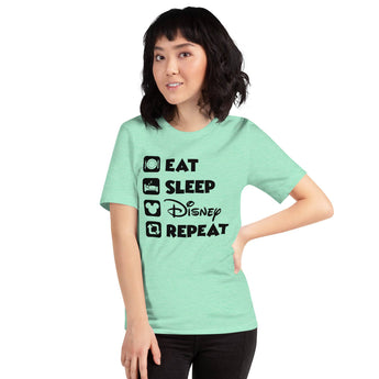 Eat, sleep, Disney, Repeat - Park Shirts Store