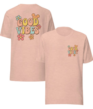 Disney Good Vibes - t-shirt -Disney Park Shirts- Park Shirts Store