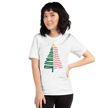 Princess Names Christmas Tree - Park Shirts Store