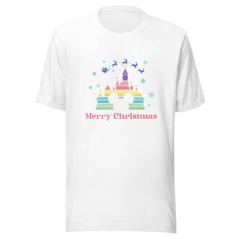 Merry Christmas With Santa & Castle - Park Shirts Store