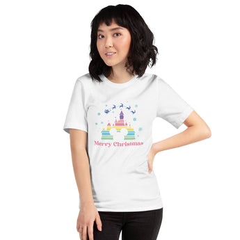 Merry Christmas With Santa & Castle - Park Shirts Store