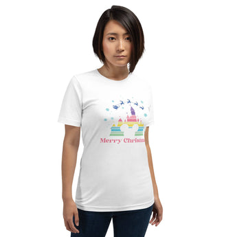 Merry Christmas With Santa & Castle - Park Shirts Store