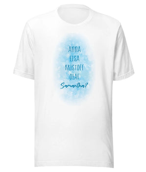 Anna, Elsa, Kristoff, Olaf, Samantha? -Disney Park Shirts- Park Shirts Store
