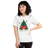 Disney Christmas Tree With Red Mickey - Park Shirts Store