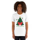 Disney Christmas Tree With Red Mickey - Park Shirts Store