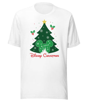 Disney Christmas With Green Mickey Head - Park Shirts Store