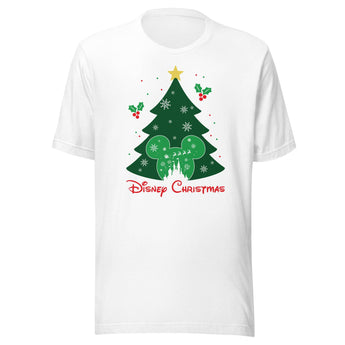 Disney Christmas With Green Mickey Head - Park Shirts Store