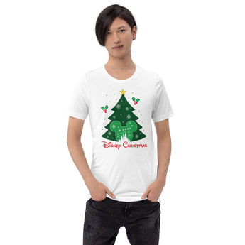Disney Christmas With Green Mickey Head - Park Shirts Store