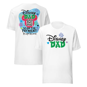 Disney Dad “Scan for Payment” t-shirt - Park Shirts Store