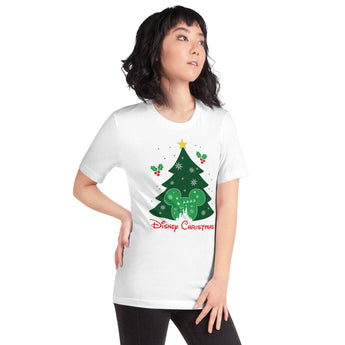 Disney Christmas With Green Mickey Head - Park Shirts Store