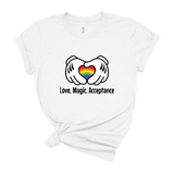 white-Shirt-Mockups-front-Love-Magic-Acceptance-Disney-t-shirt