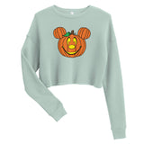 Mickey Pumpkin - Crop Sweatshirt - Park Shirts Store