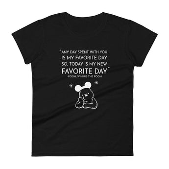Winnie The Pooh Favorite Day Women's Fit - Park Shirts Store