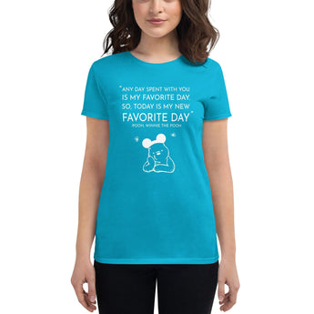 Winnie The Pooh Favorite Day Women's Fit - Park Shirts Store