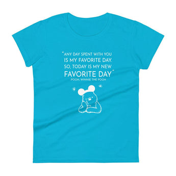 Winnie The Pooh Favorite Day Women's Fit - Park Shirts Store