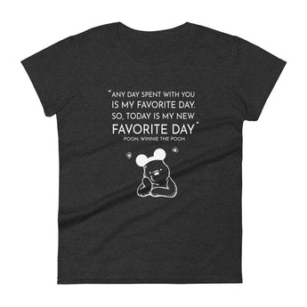 Winnie The Pooh Favorite Day Women's Fit - Park Shirts Store