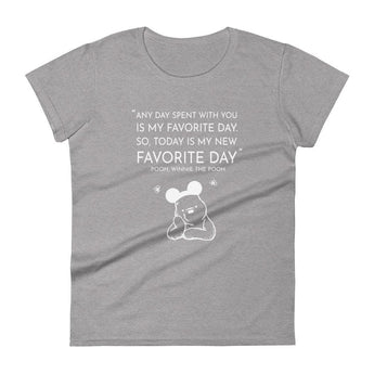 Winnie The Pooh Favorite Day Women's Fit - Park Shirts Store