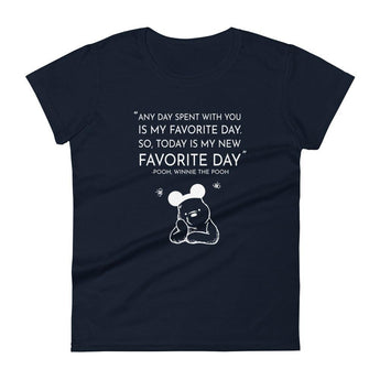 Winnie The Pooh Favorite Day Women's Fit - Park Shirts Store