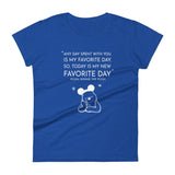 Winnie The Pooh Favorite Day Women's Fit - Park Shirts Store