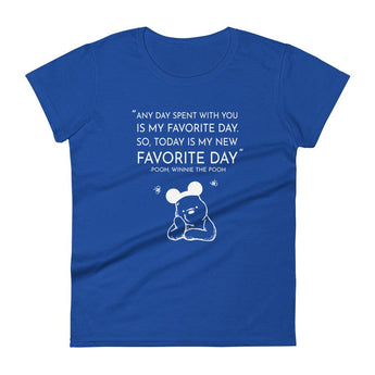 Winnie The Pooh Favorite Day Women's Fit - Park Shirts Store