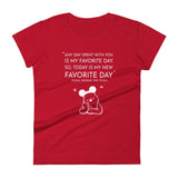 Winnie The Pooh Favorite Day Women's Fit - Park Shirts Store