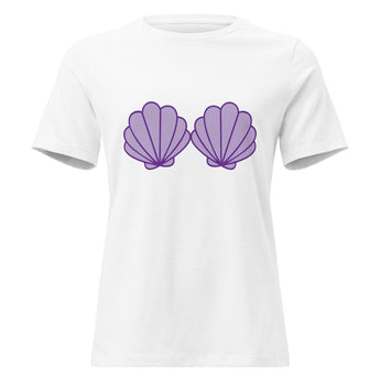 Ariel Purple Shells – Women’s Fit Little Mermaid-Inspired t-shirt - Park Shirts Store